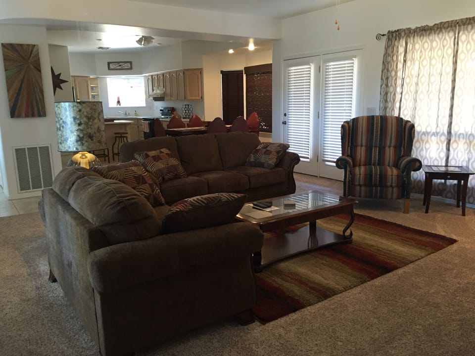 Open Concept Living Room , clean and bright