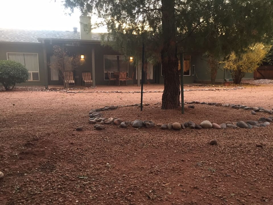 Large pet friendly back yard.