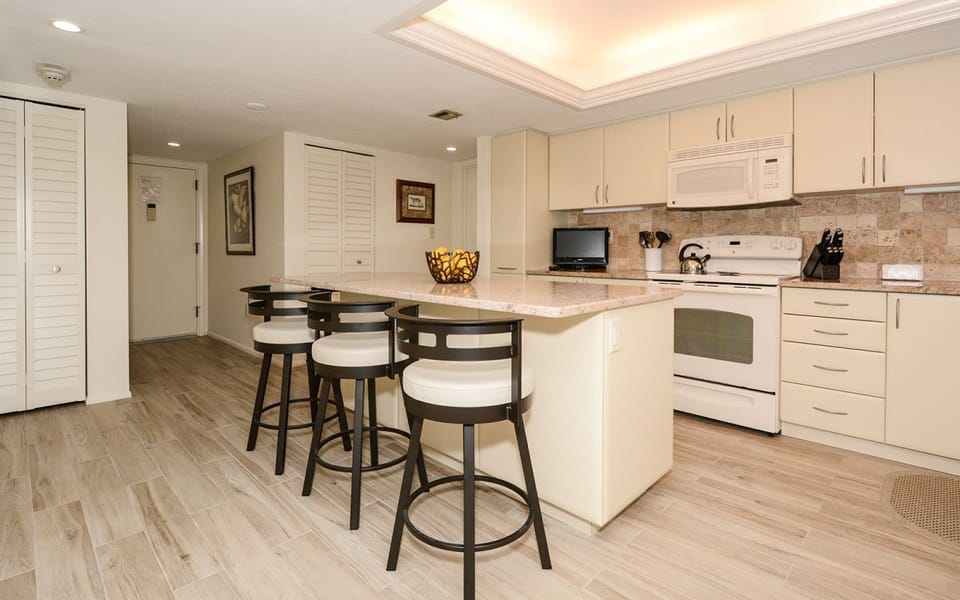 kitchen and front entrance