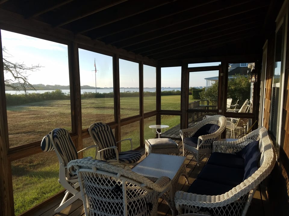 Cocktails and Cribbage at Dusk