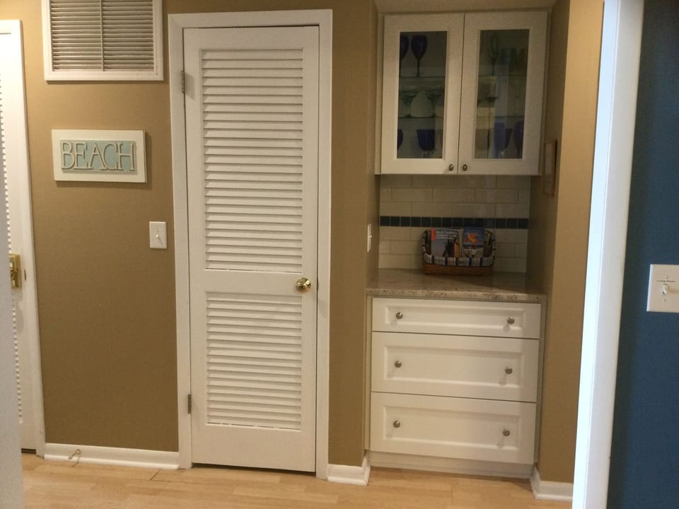 New Cabinets and Tile for Hall Alcove