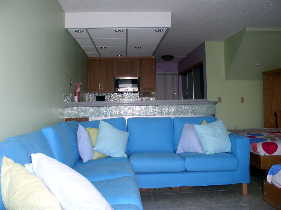 bar and kitchen