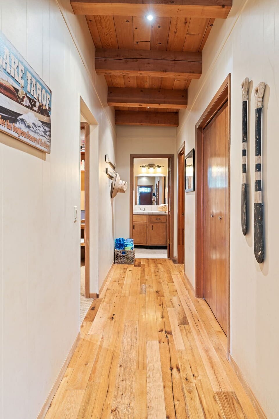 Entry hall view entering cabin