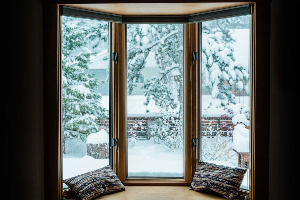View from the kitchen area