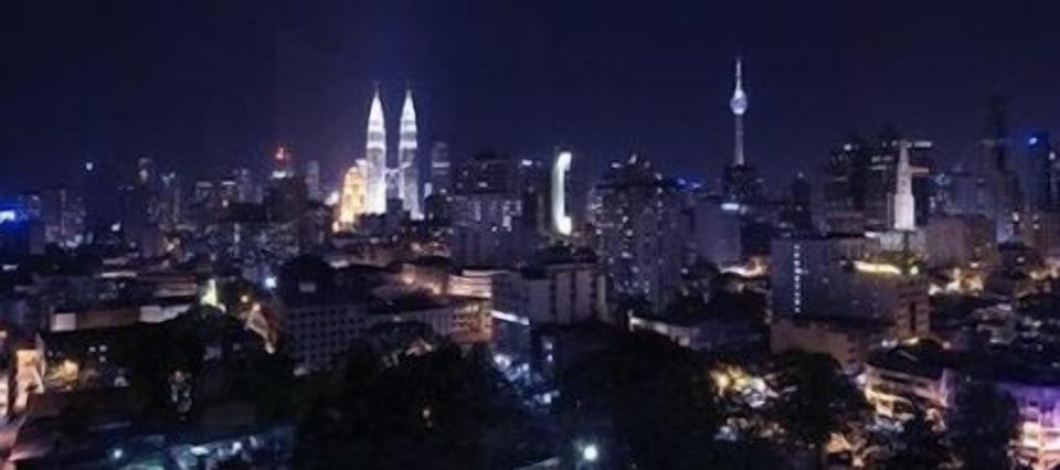 City view at night