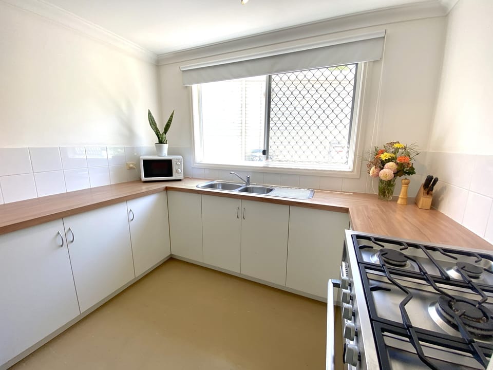 Spacious full size kitchen