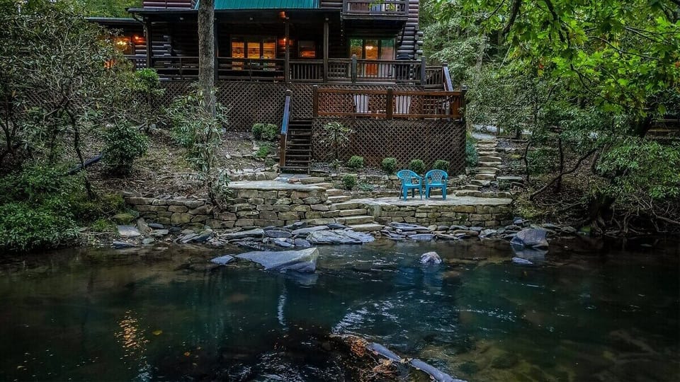 Located On The Ellijay River