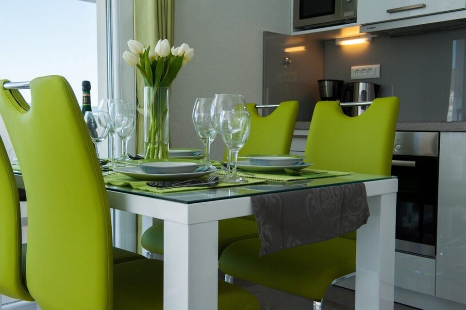 Kitchen with dining room