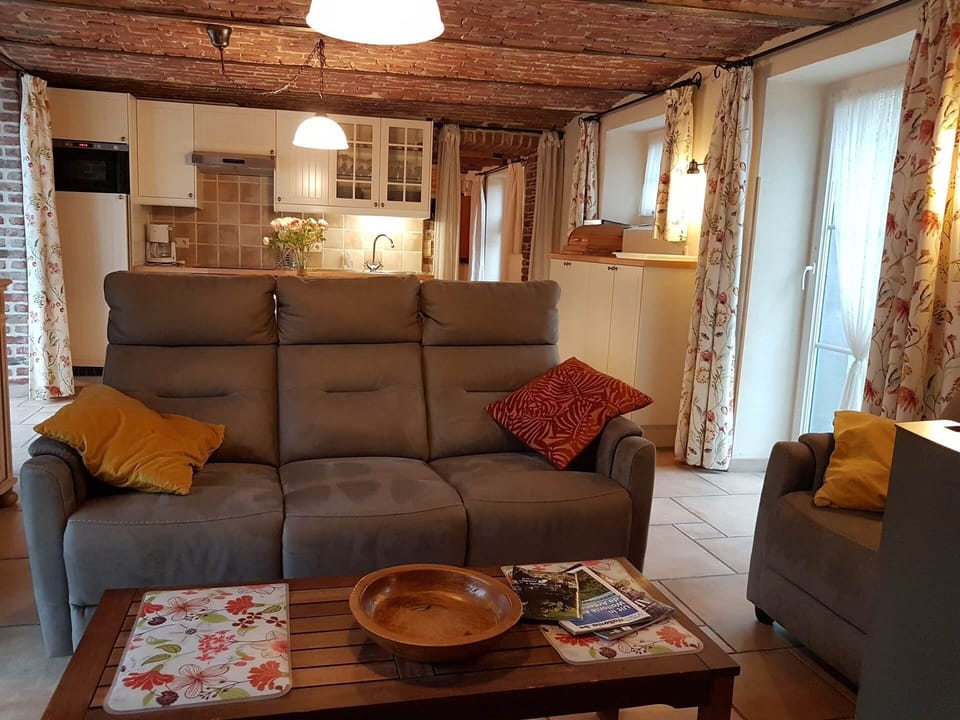 salon du gite Myosotis Indigo