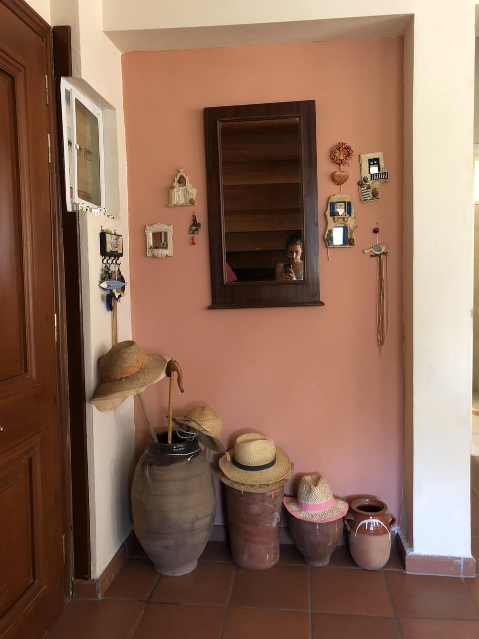 entrance of the house