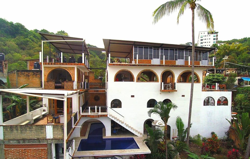 ocean side of the   hacienda 