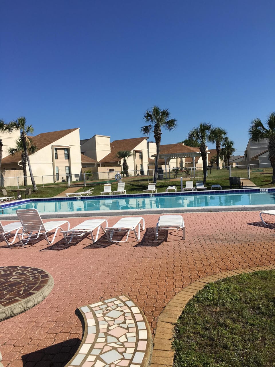 One of the 3 pools on site