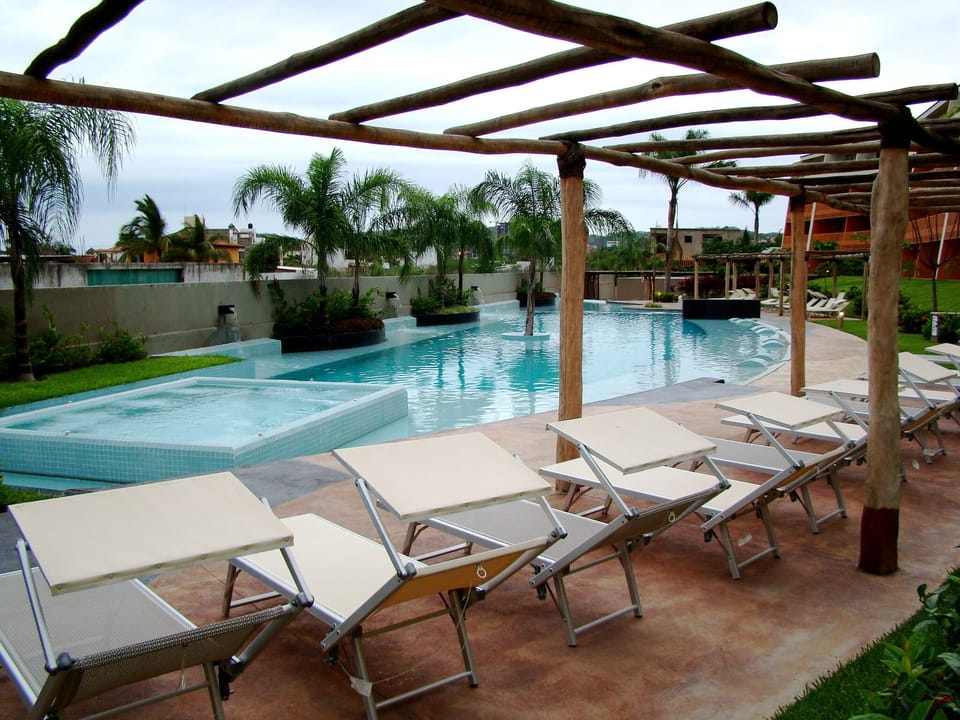 Pool area.