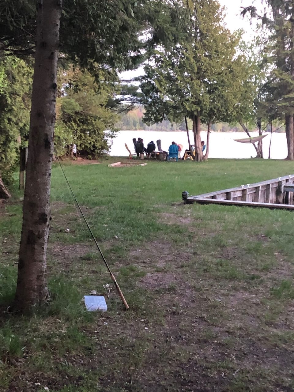 Many spots to fish, have a bonfire or relax in a hammock