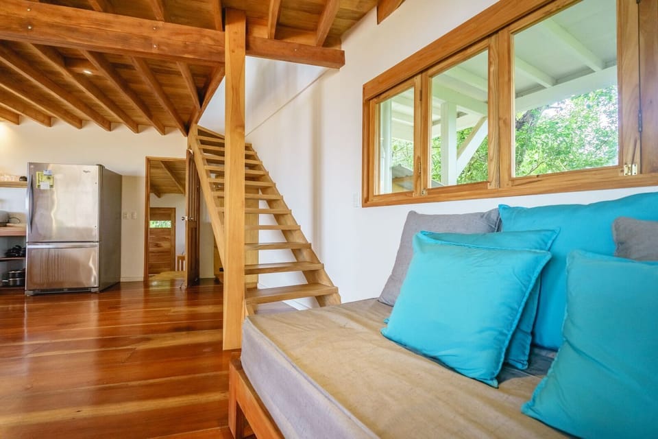 Stairs from Chefs Kitchen to Master Bedroom
