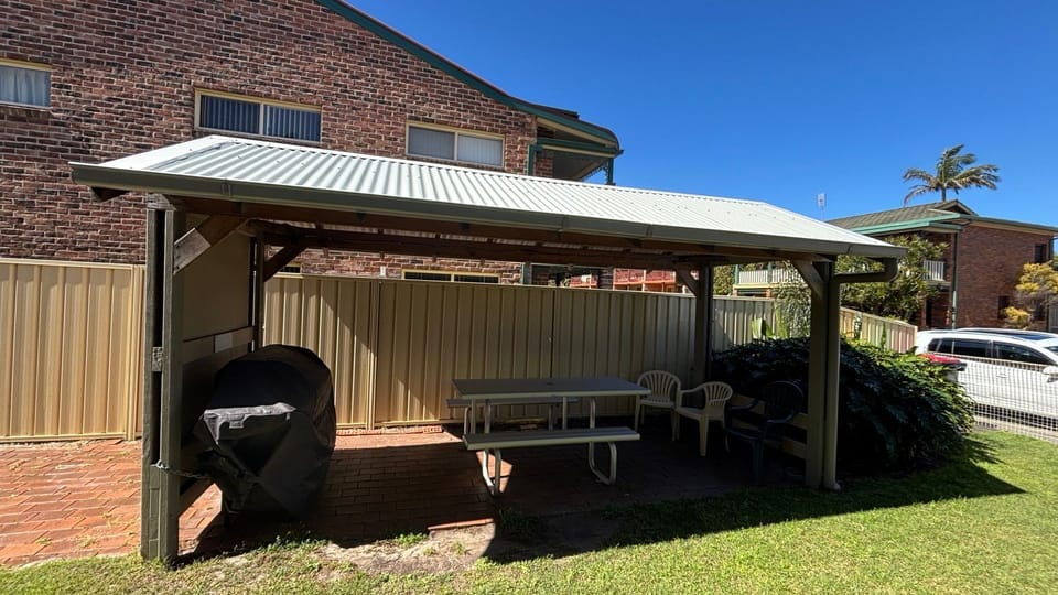 Shared BBQ area. 