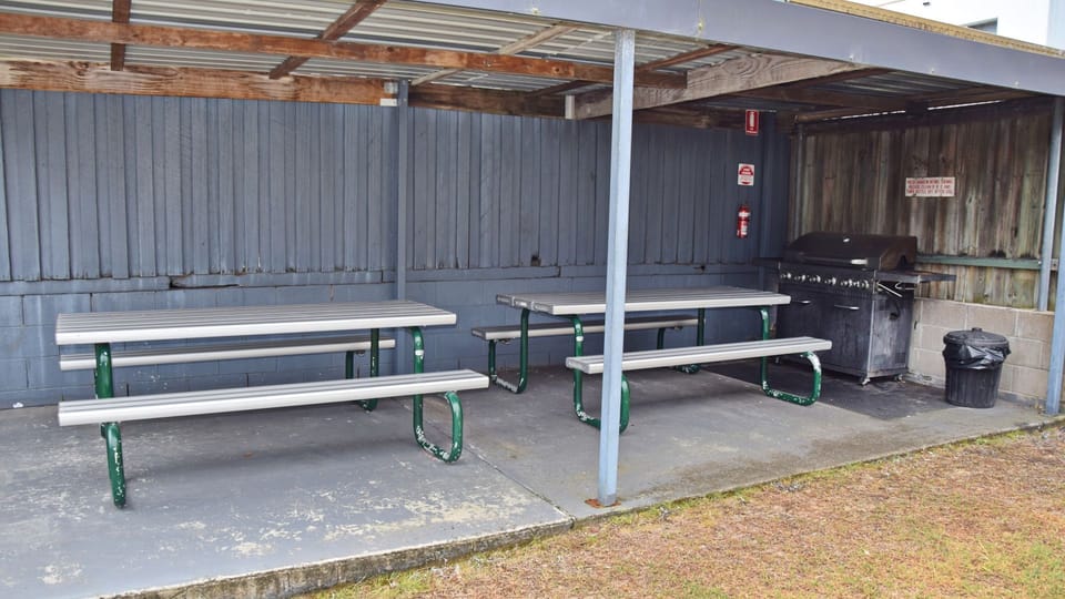 Shared BBQ area.