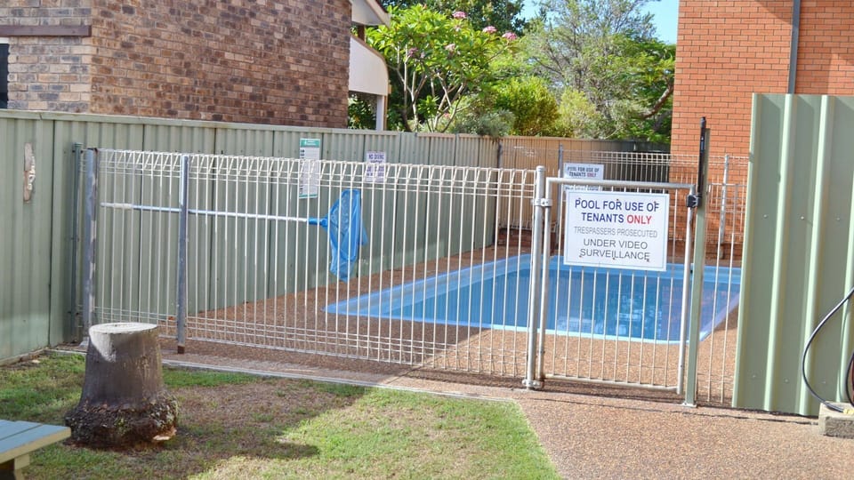 Shared pool area.