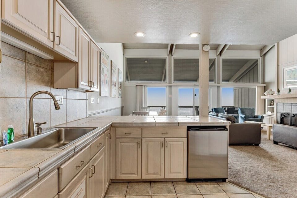 Kitchen Ocean Views