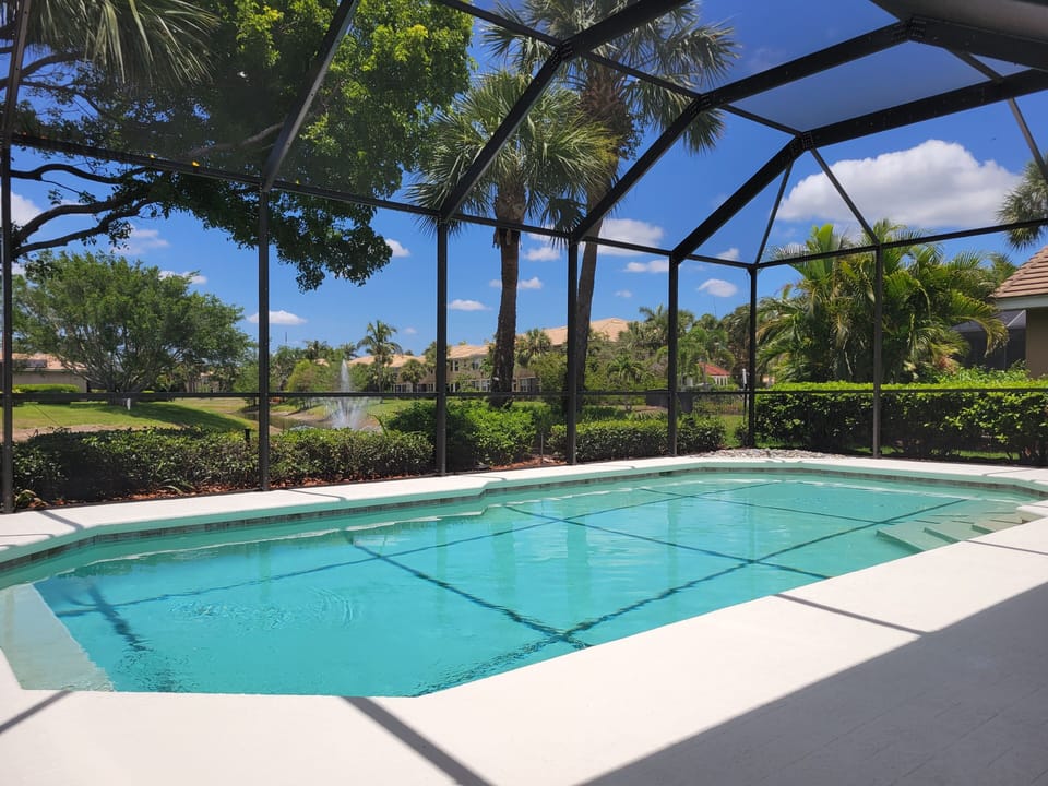 Large over sized pool