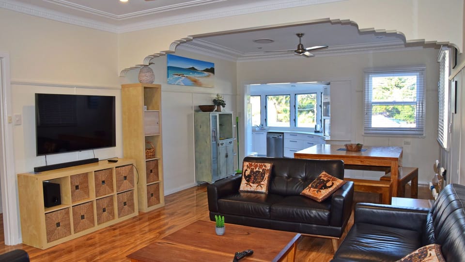 Living and dining area.