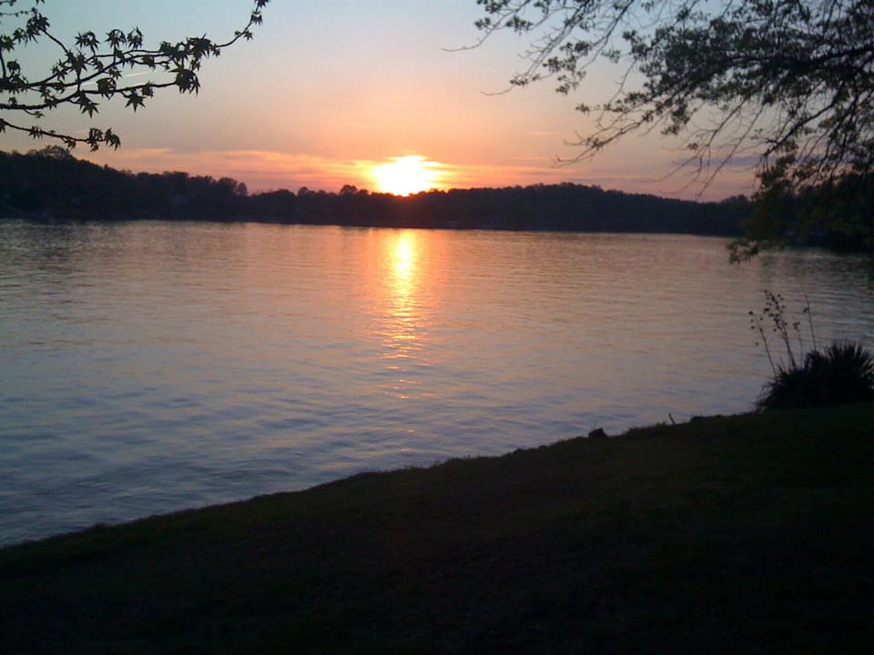 Enjoy the sunset from the front yard.