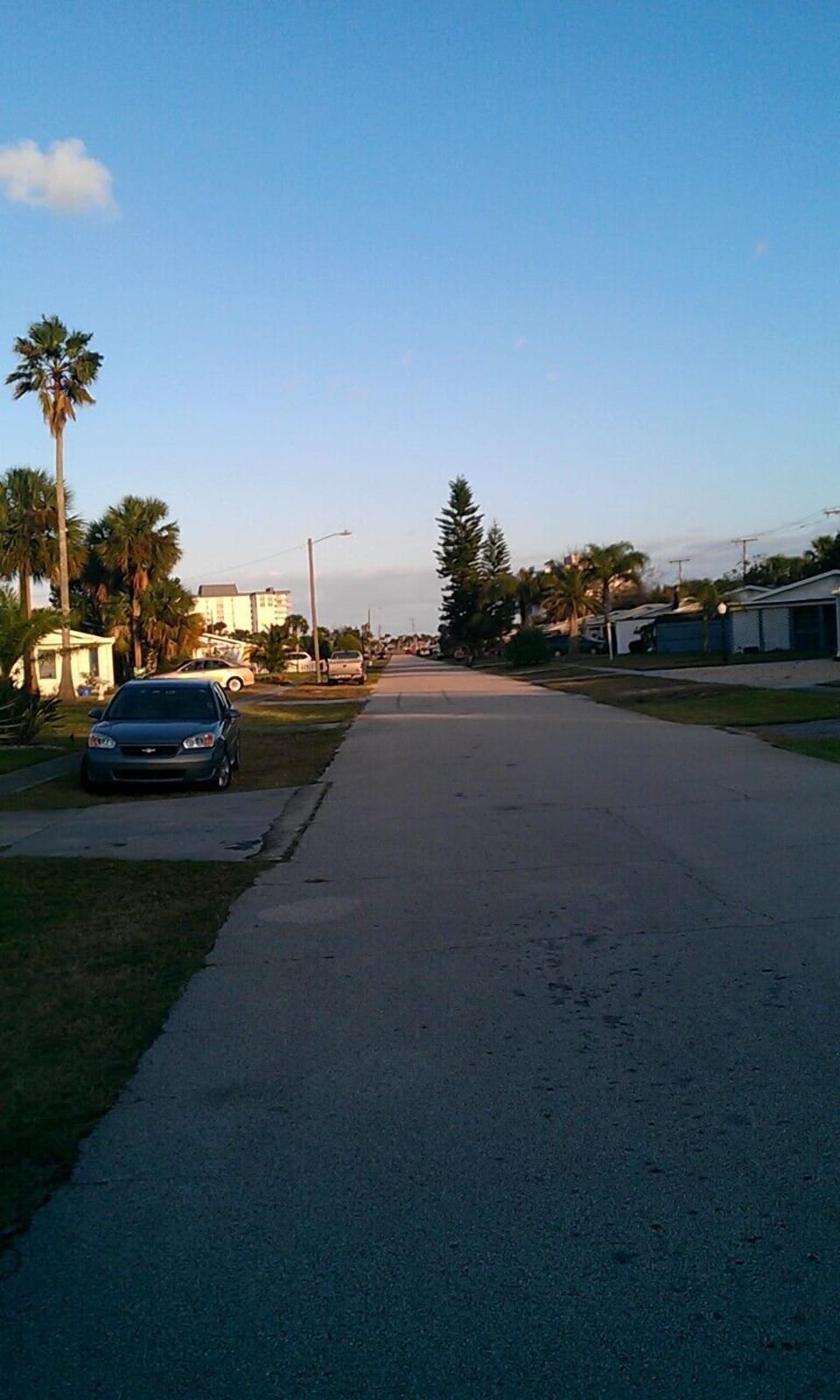 View to the east...the beach is just a short walk.