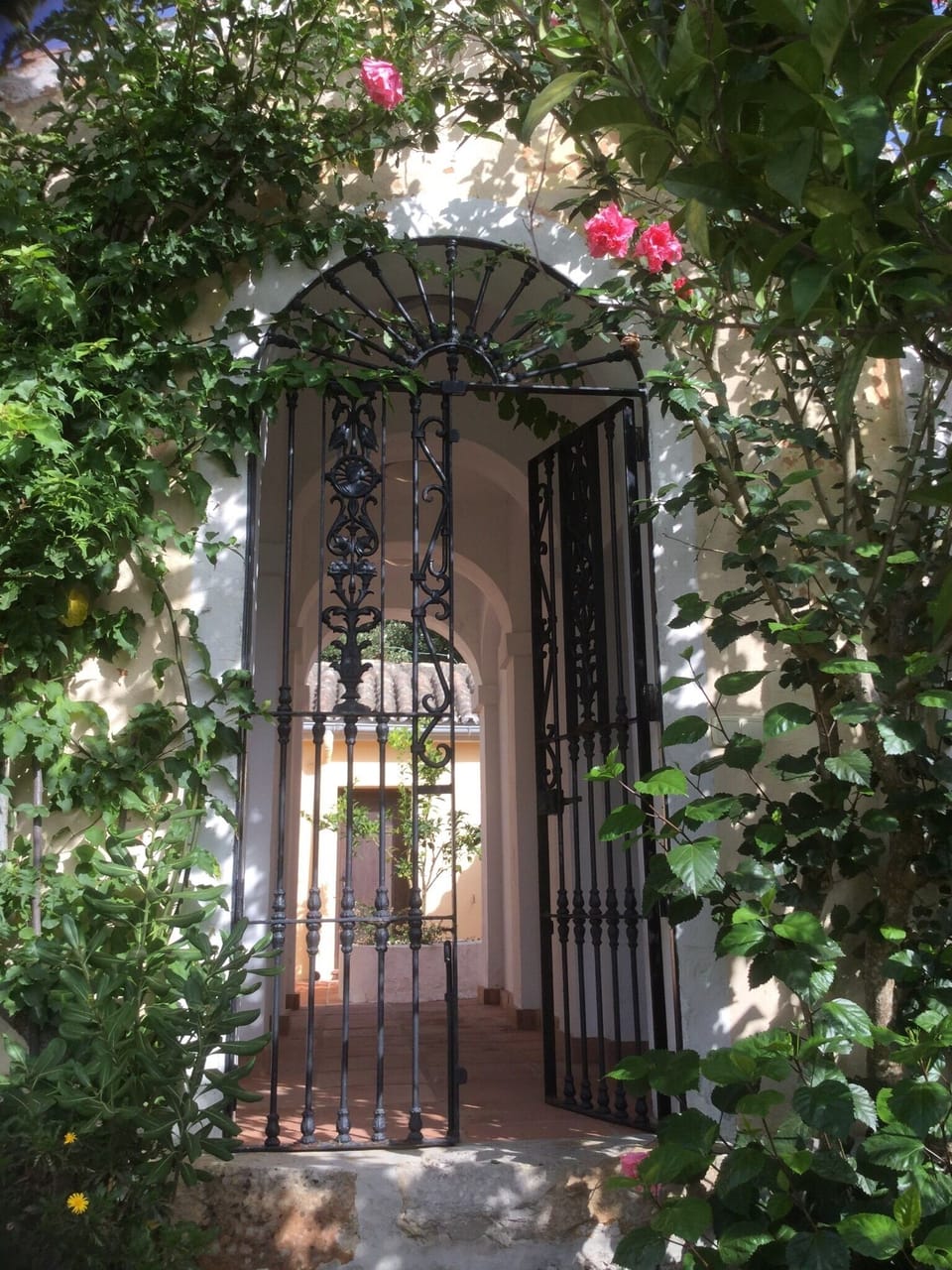 Guest house entrance
