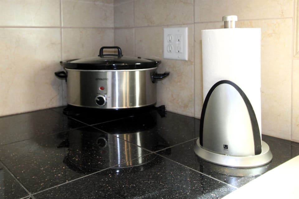 Some of the many kitchen amenities