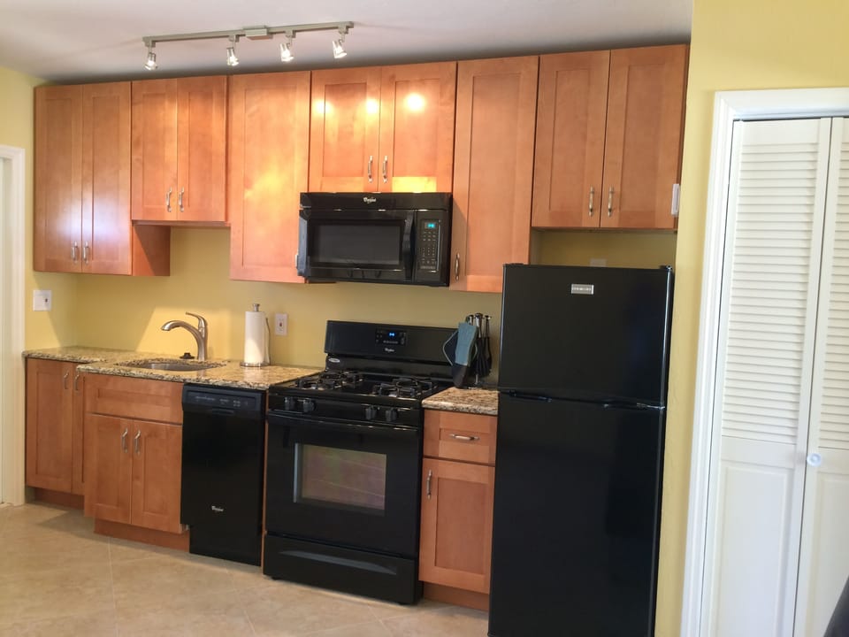 View of kitchen