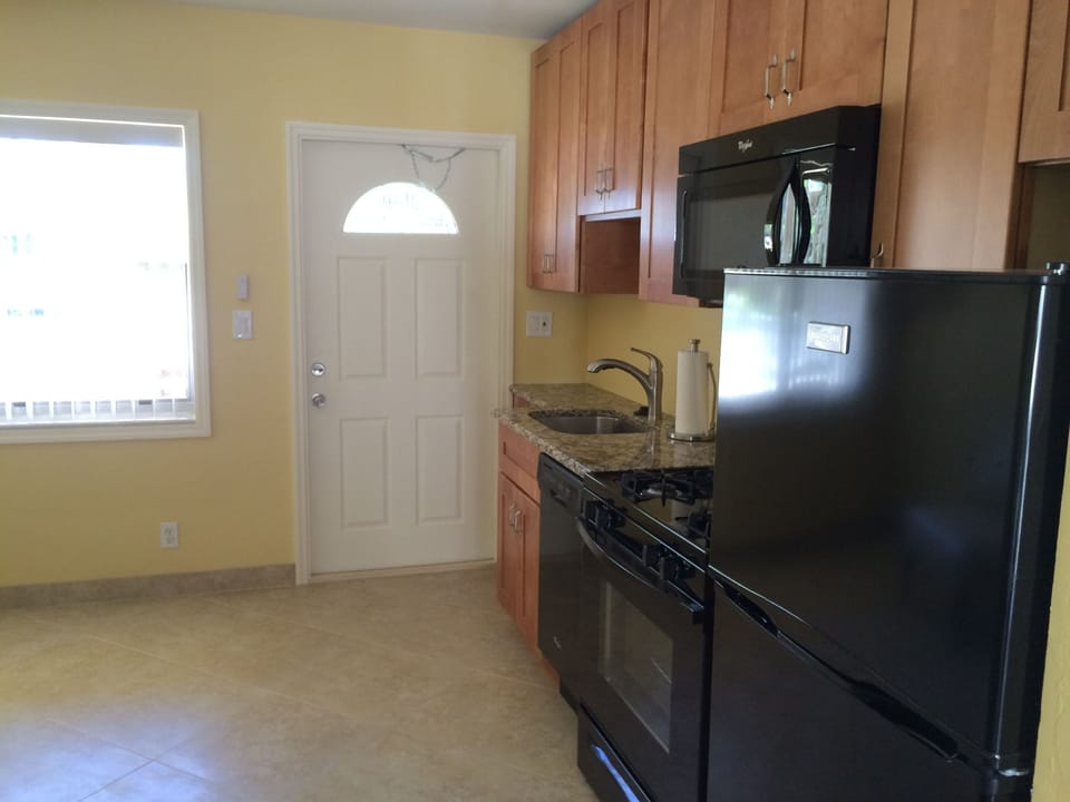 Entrance and Kitchen