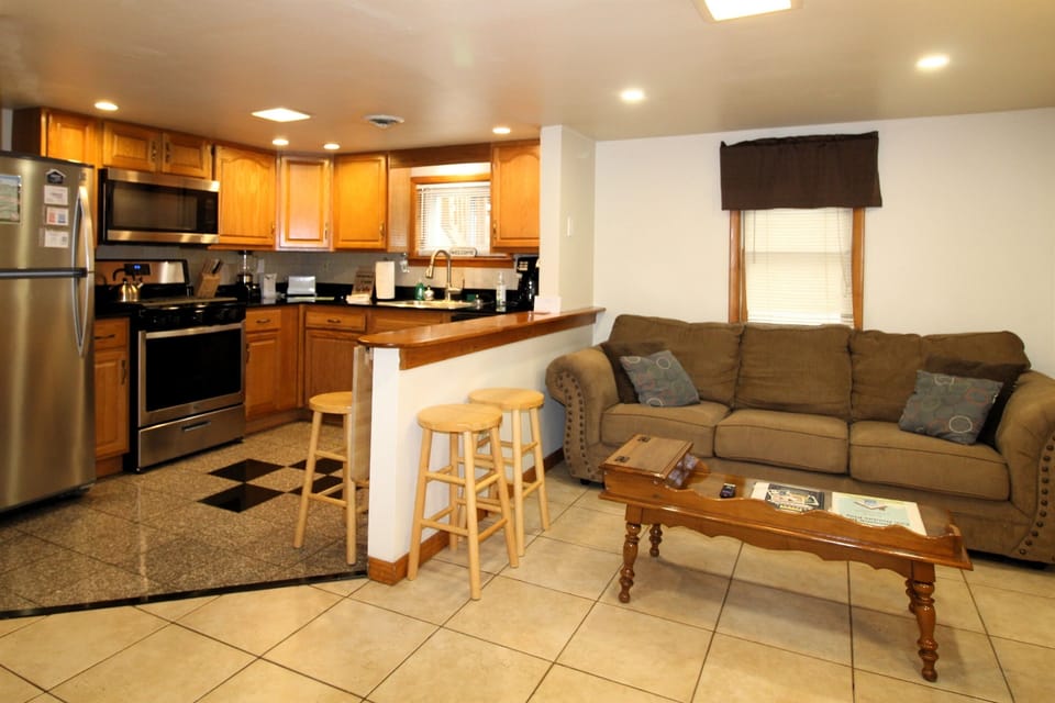 Open concept living area