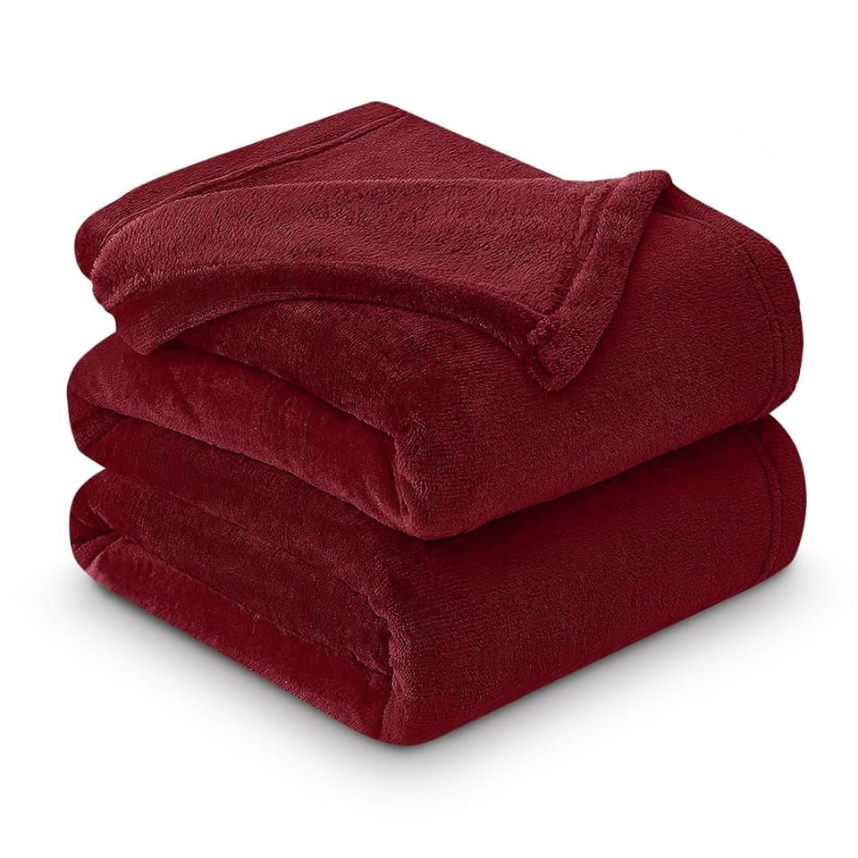 double size Fluffy Blanket per person 