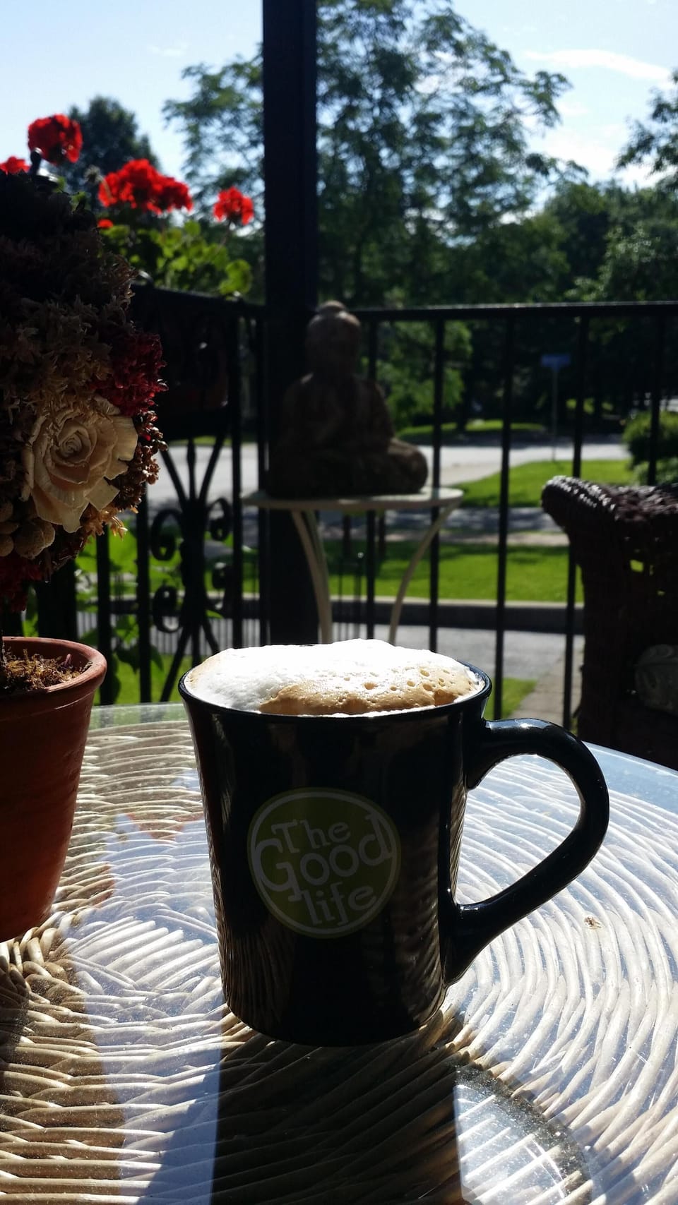 Coffee on the Porch