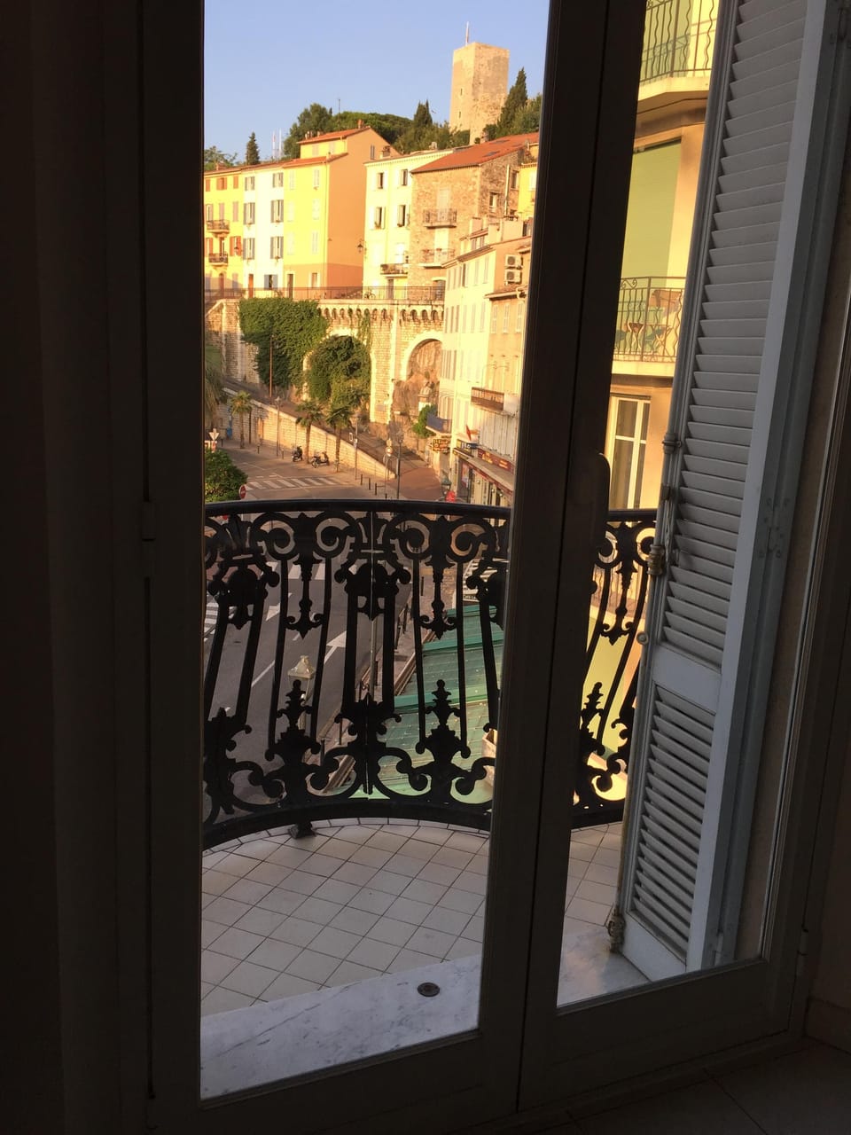 View from sofa