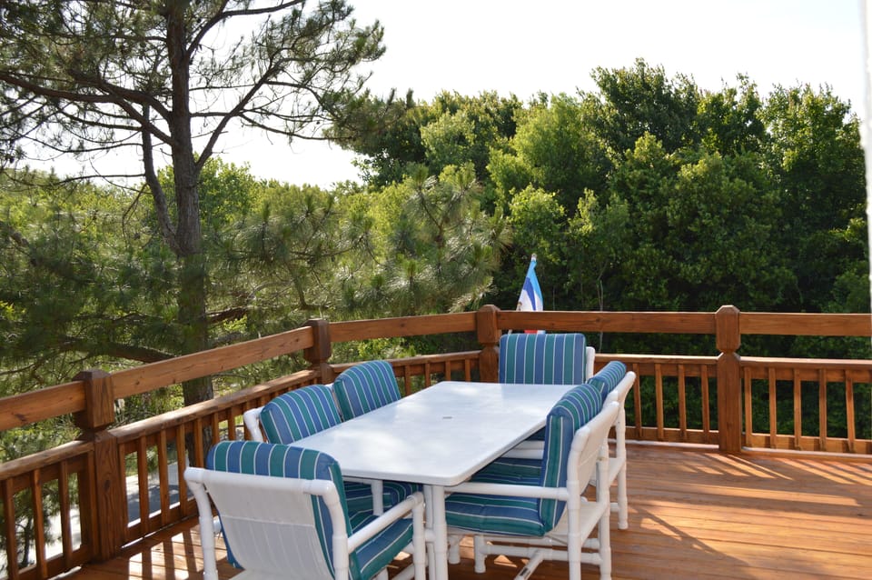 Deck Furnishings--1 of Two Table Sets 