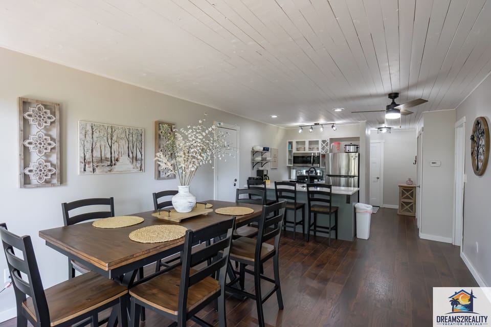 Dining Area and Kitchen