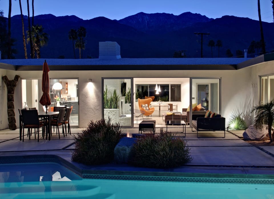 Beautiful Desert Evenings by the Pool