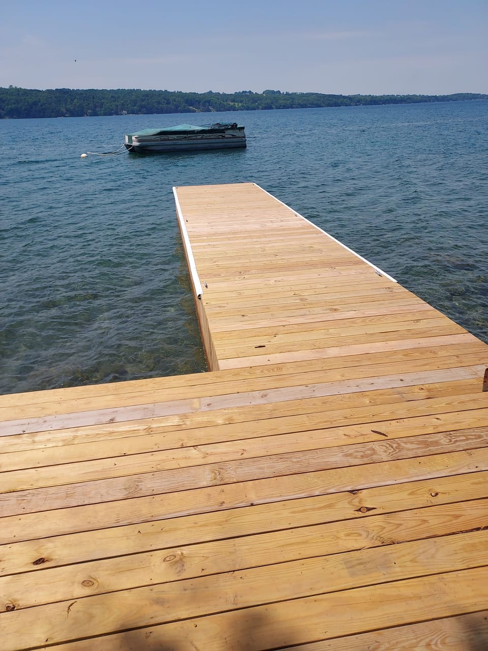 Spacious Deck and Dock