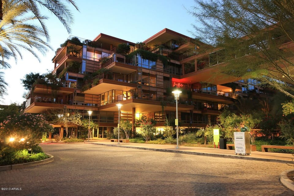 Front Entrance - evening