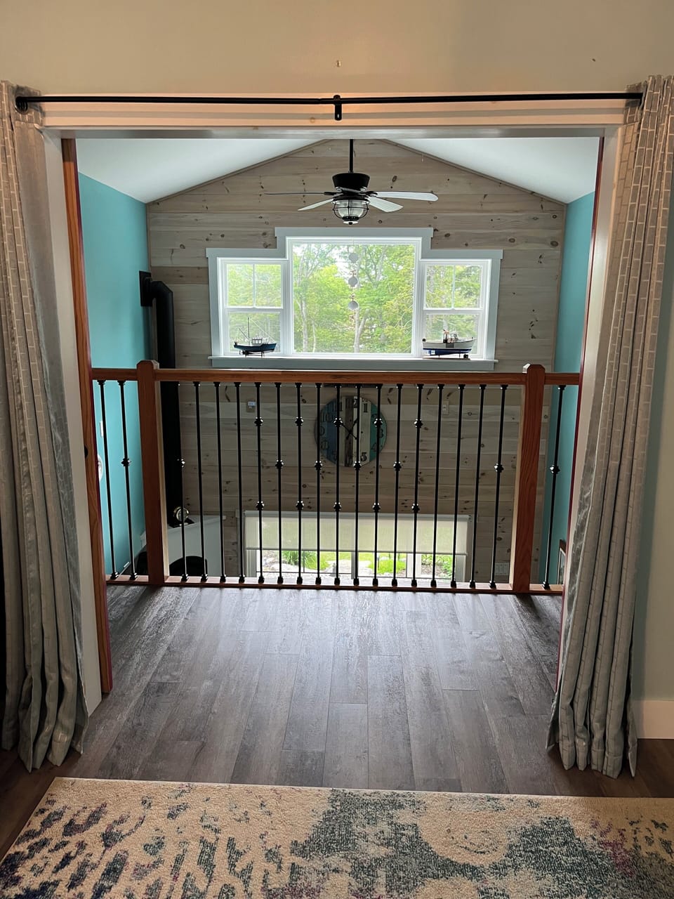 View from loft area 