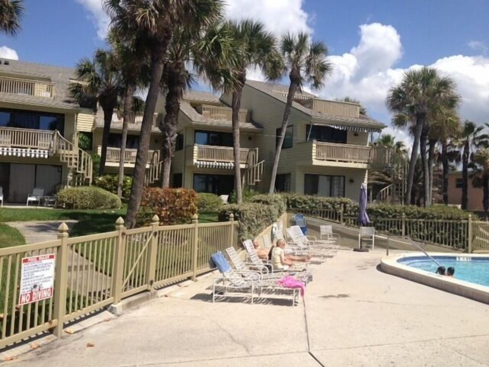 Poolside at Aldea on the Gulf.