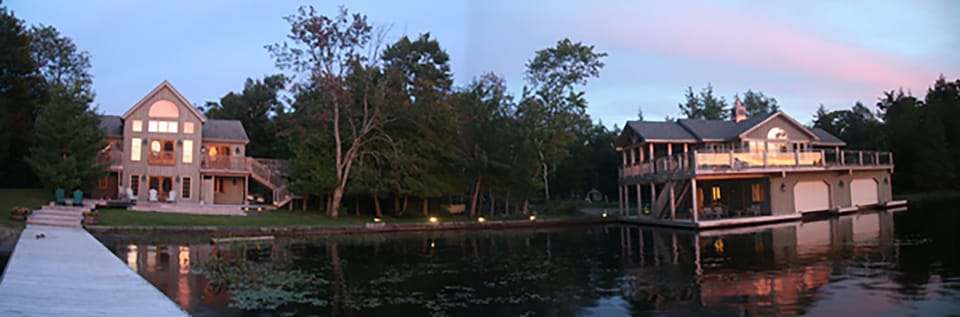 Sunsets are a big here.  Enjoy the afterglow with a drink on the dock.