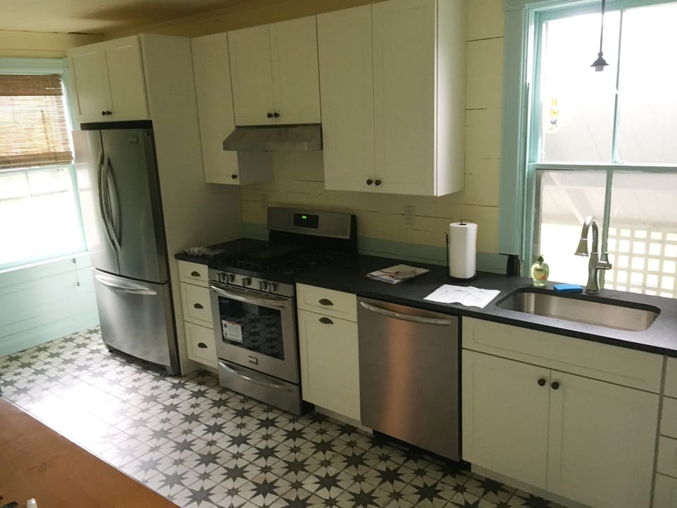 Newly renovated kitchen 