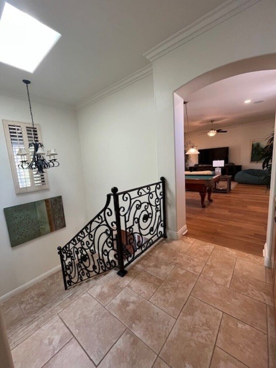 upstairs landing