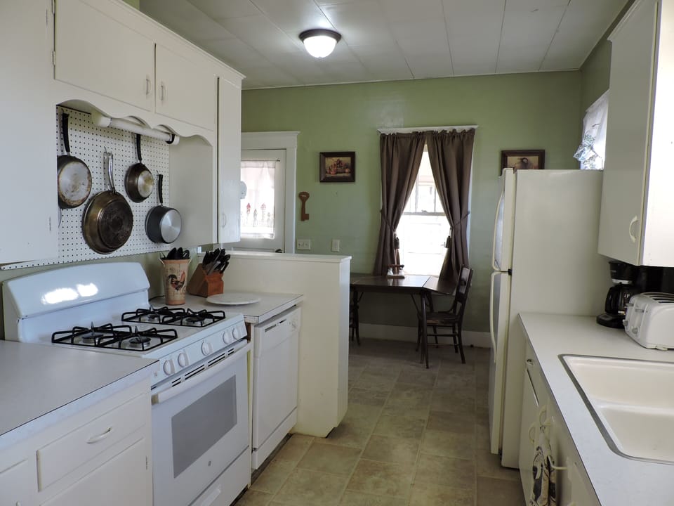 Kitchen from dining room