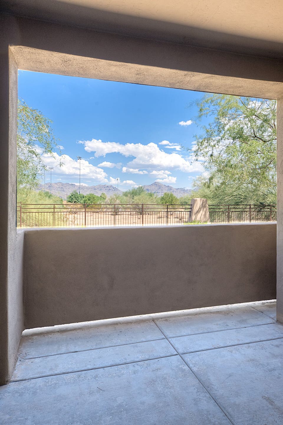 beautiful views off of patio