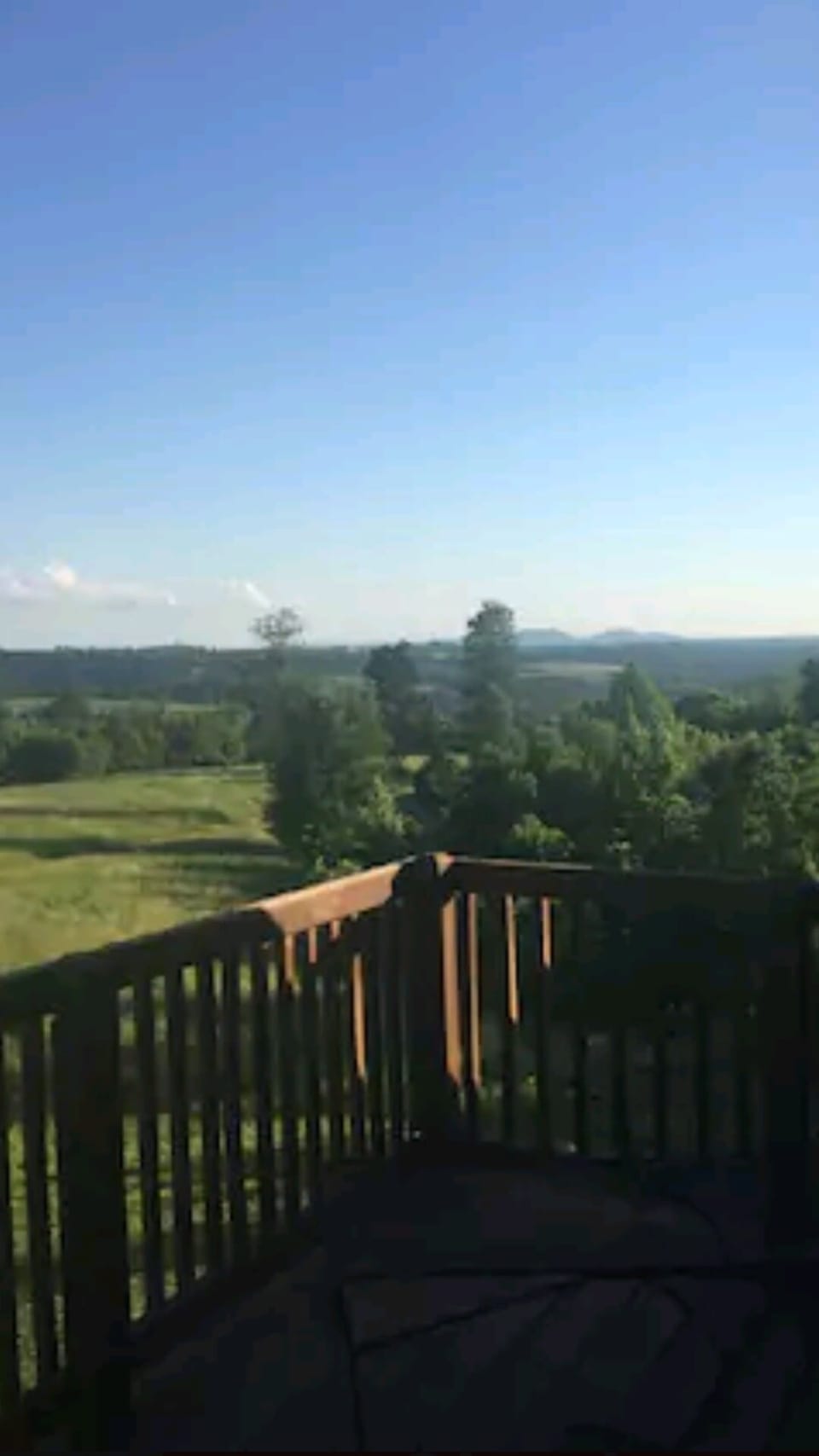 DAYTIME VIEW FROM 3RD STORY BALCONY  