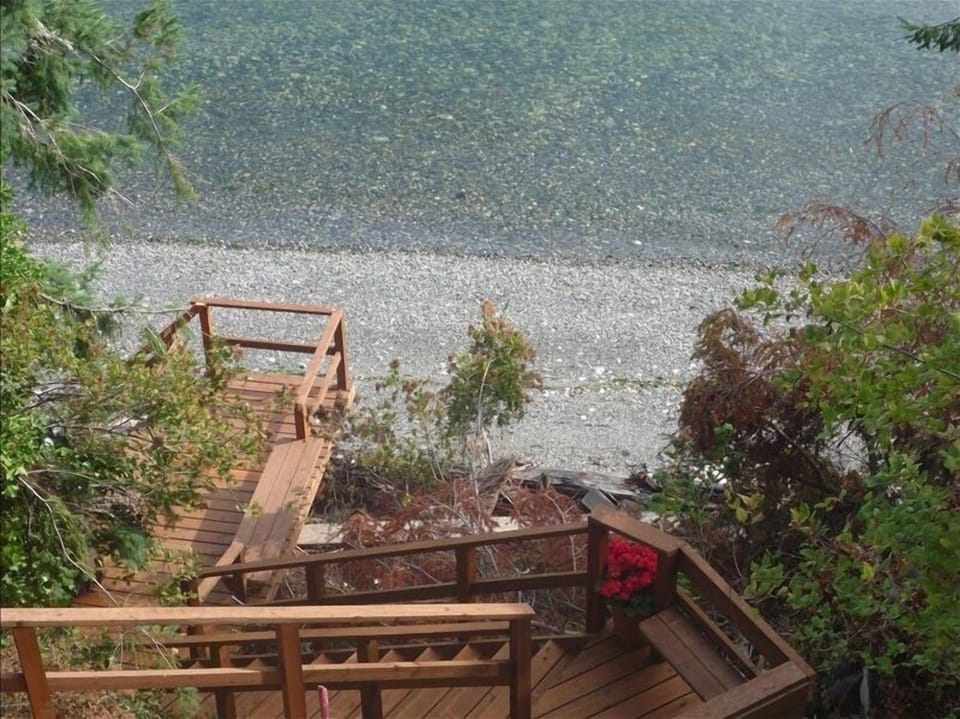 Stairs to beach