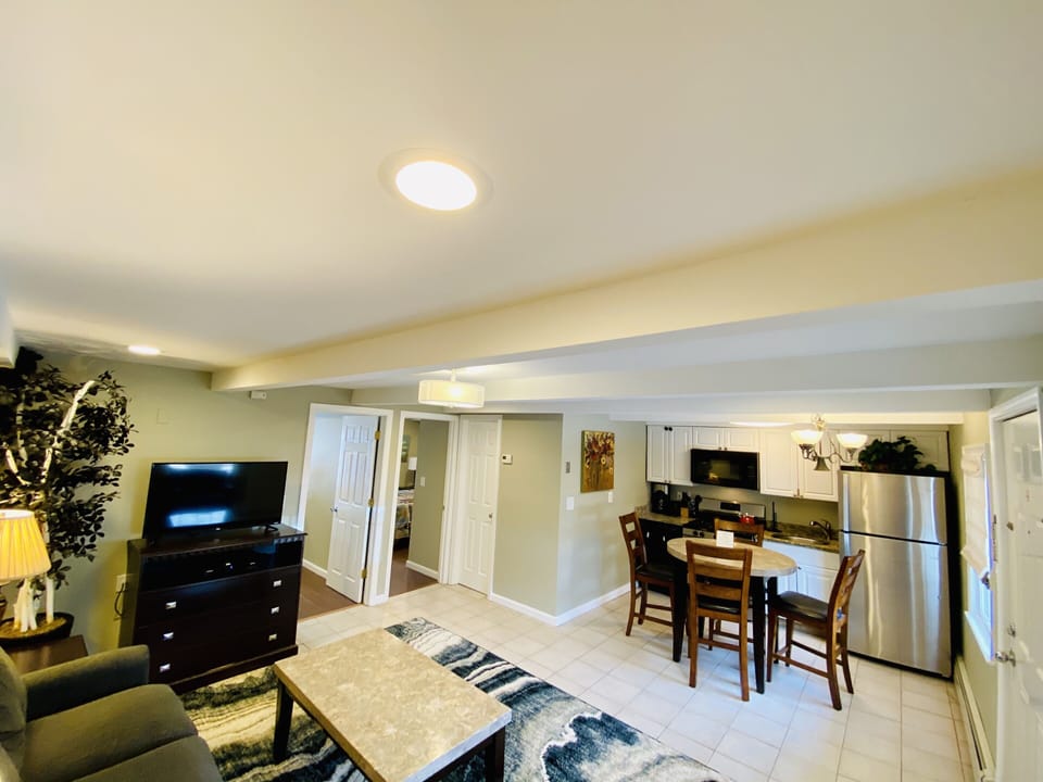 Open floor plan throughout
